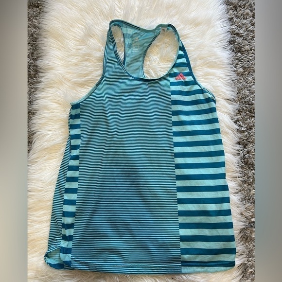 Teal Adidas Tank Top - Picture 1 of 1